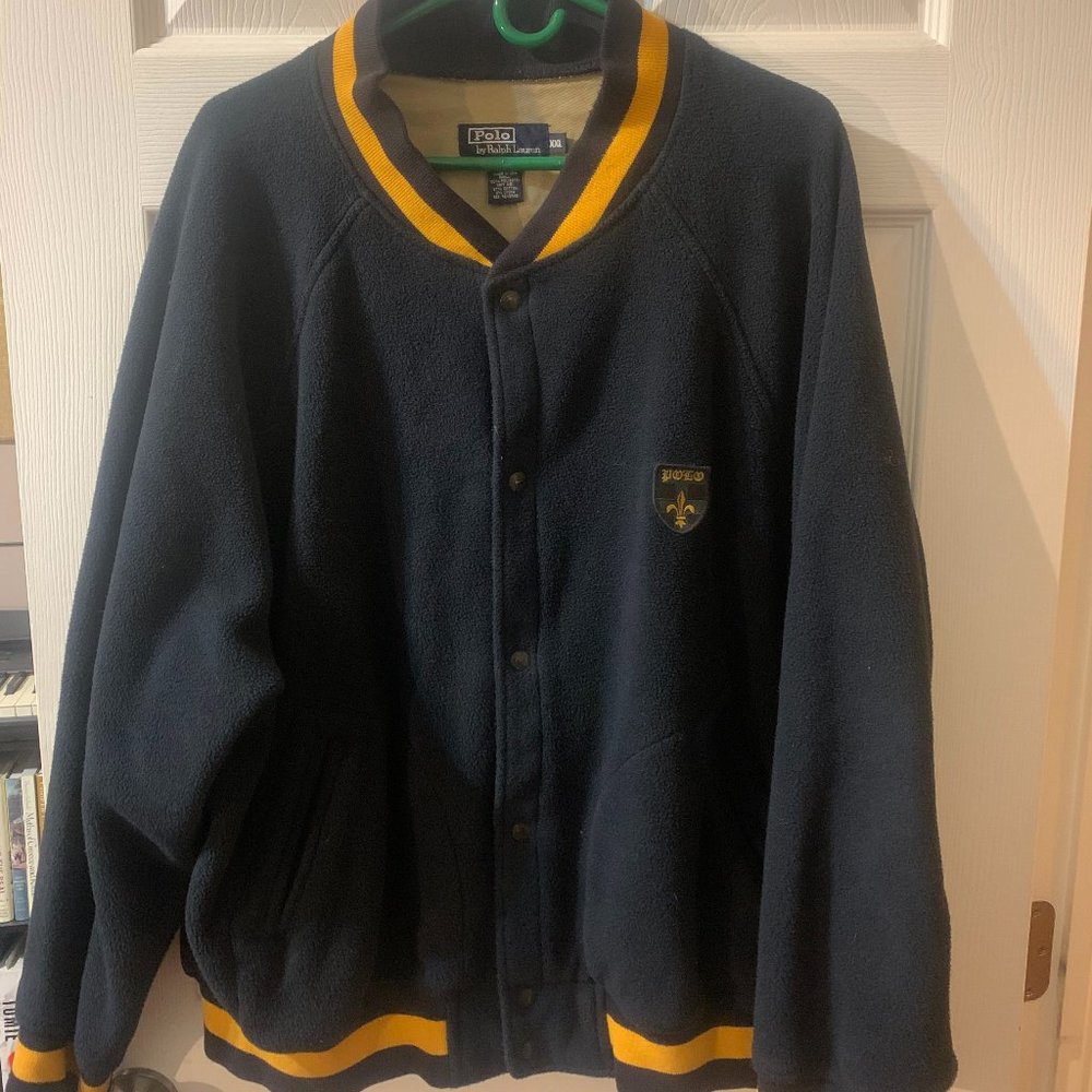Vintage Polo Ralph Lauren Varsity Fleece